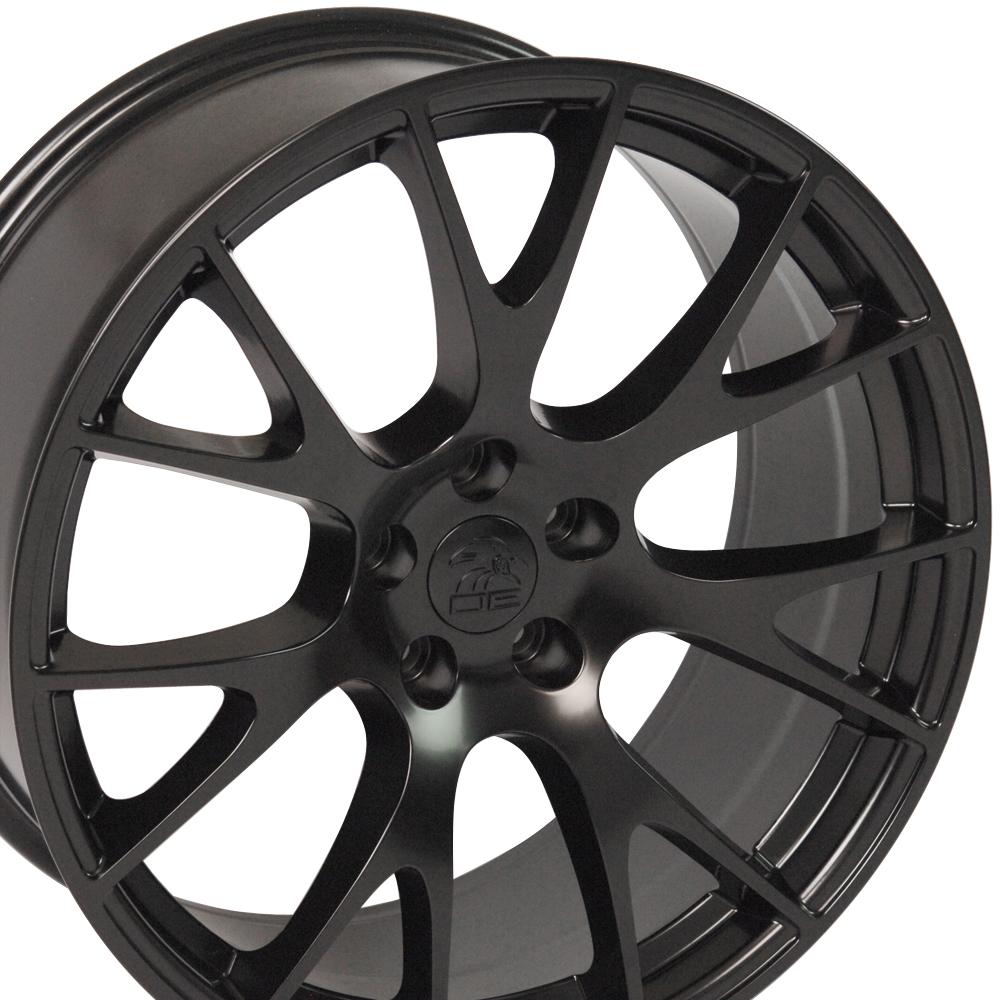 20" Replica Wheel DG15 Fits Dodge Hellcat 20x9 Satin Wheel