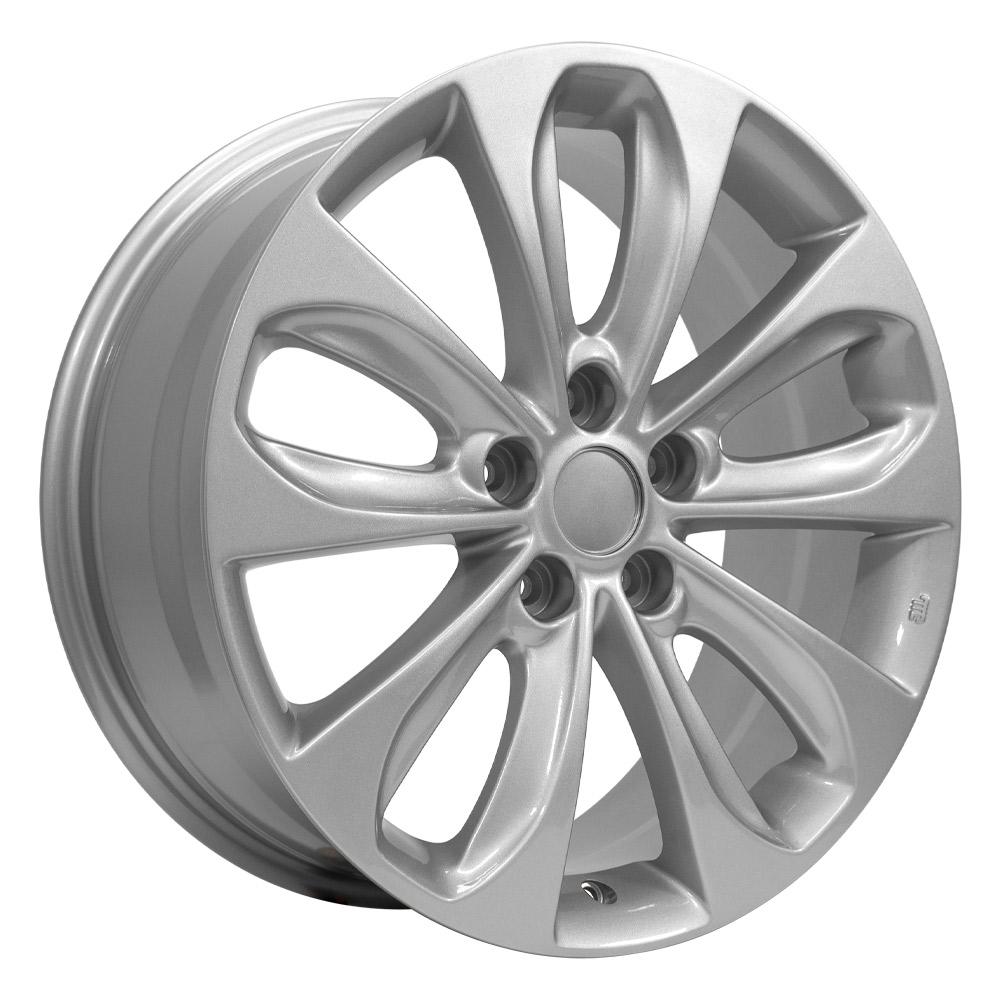 18" Replica Wheel HY02 Fits Hyundai Wheel 18x7.5 Silver Wheel