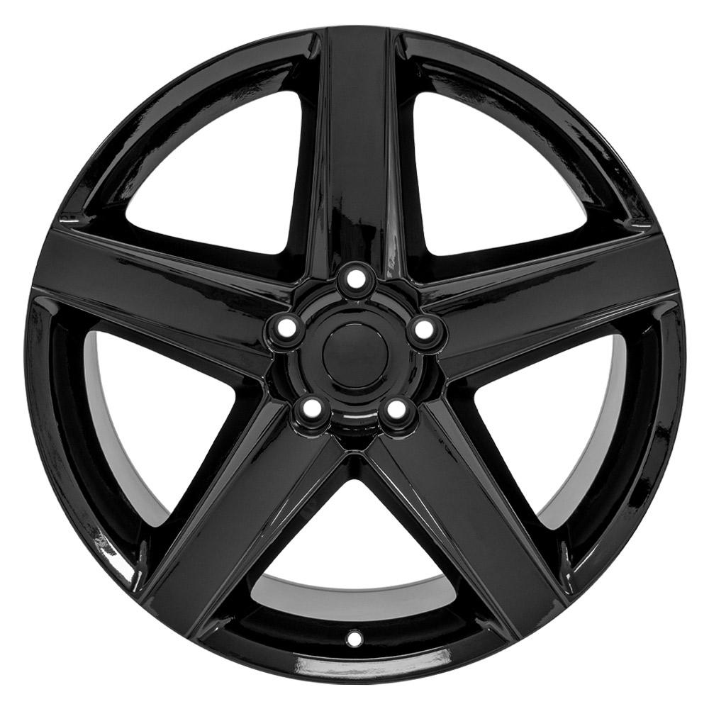 20" Replica Wheel JP06 Fits Jeep Grand Cherokee 20x9 Black Wheel