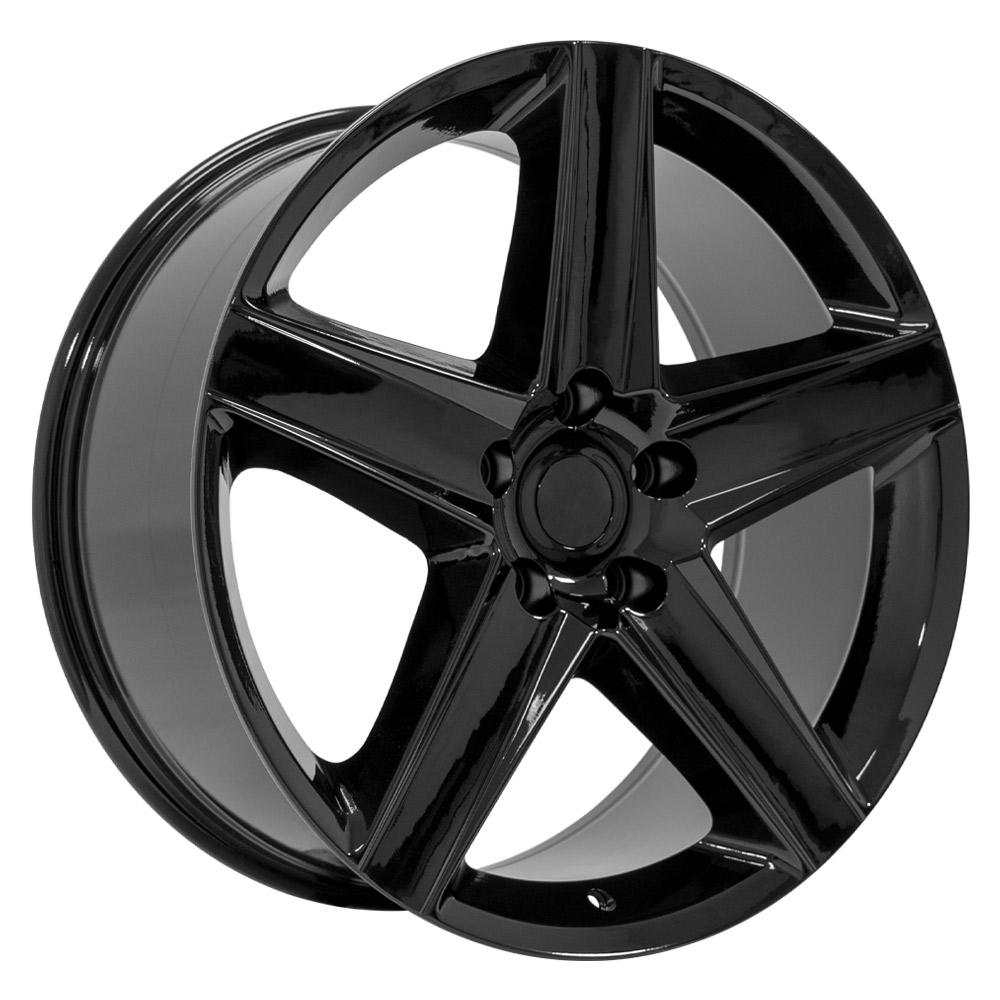 20" Replica Wheel JP06 Fits Jeep Grand Cherokee 20x9 Black Wheel