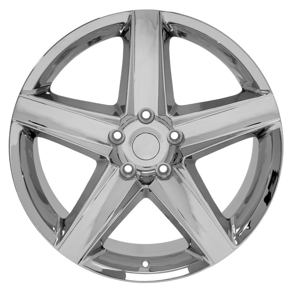 20" Replica Wheel JP06 Fits Jeep Grand Cherokee 20x9 Chrome Wheel