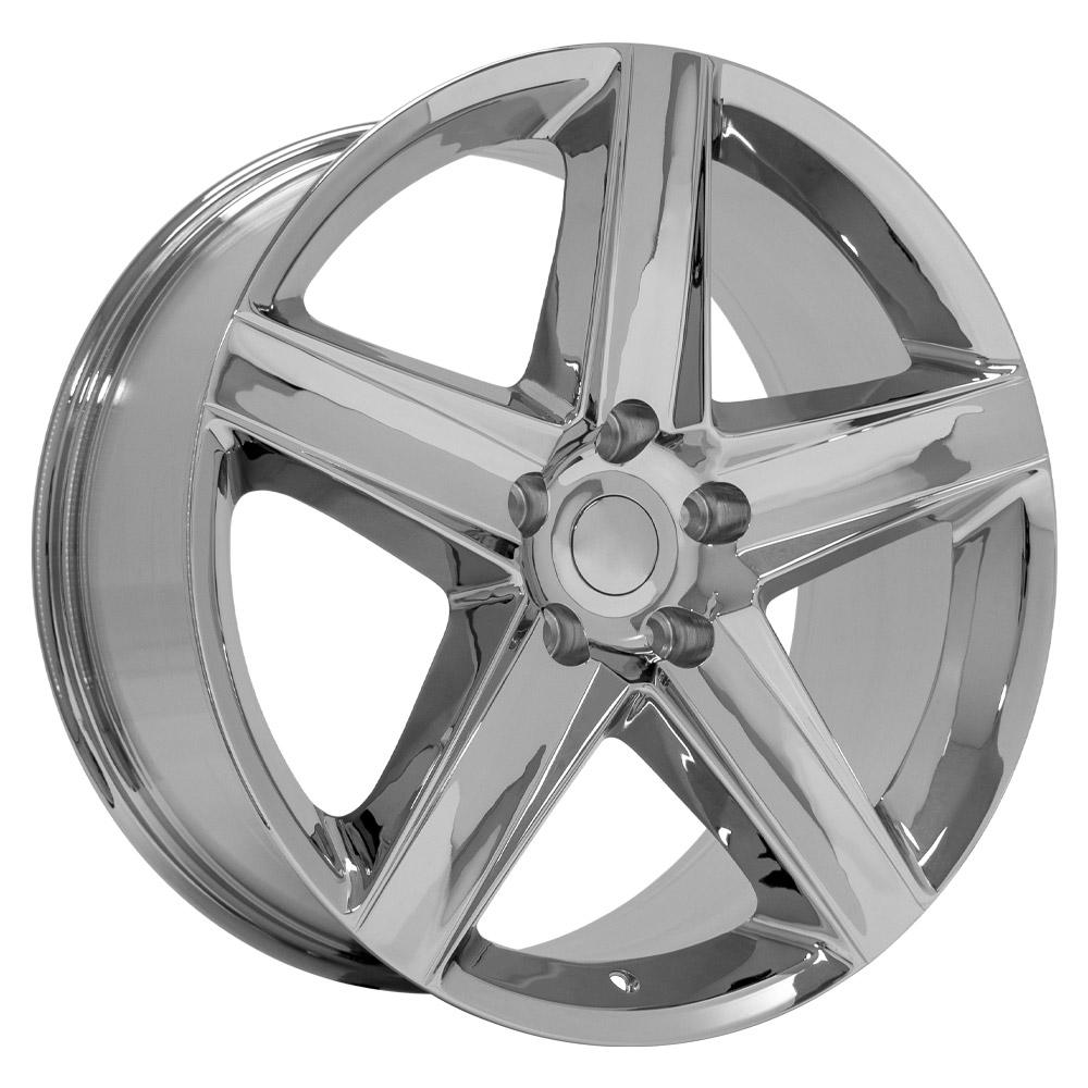 20" Replica Wheel JP06 Fits Jeep Grand Cherokee 20x9 Chrome Wheel