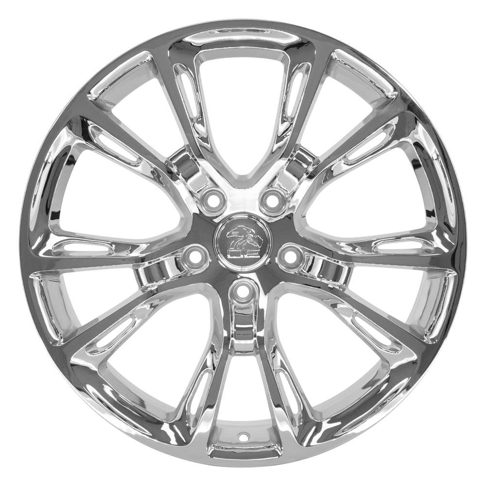 20" Replica Wheel JP16 Fits Jeep Grand Cherokee 20x8.5 Chrome Wheel