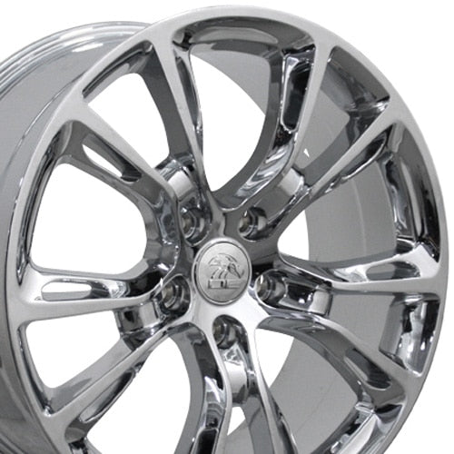 20" Replica Wheel JP16 Fits Jeep Grand Cherokee 20x8.5 Chrome Wheel