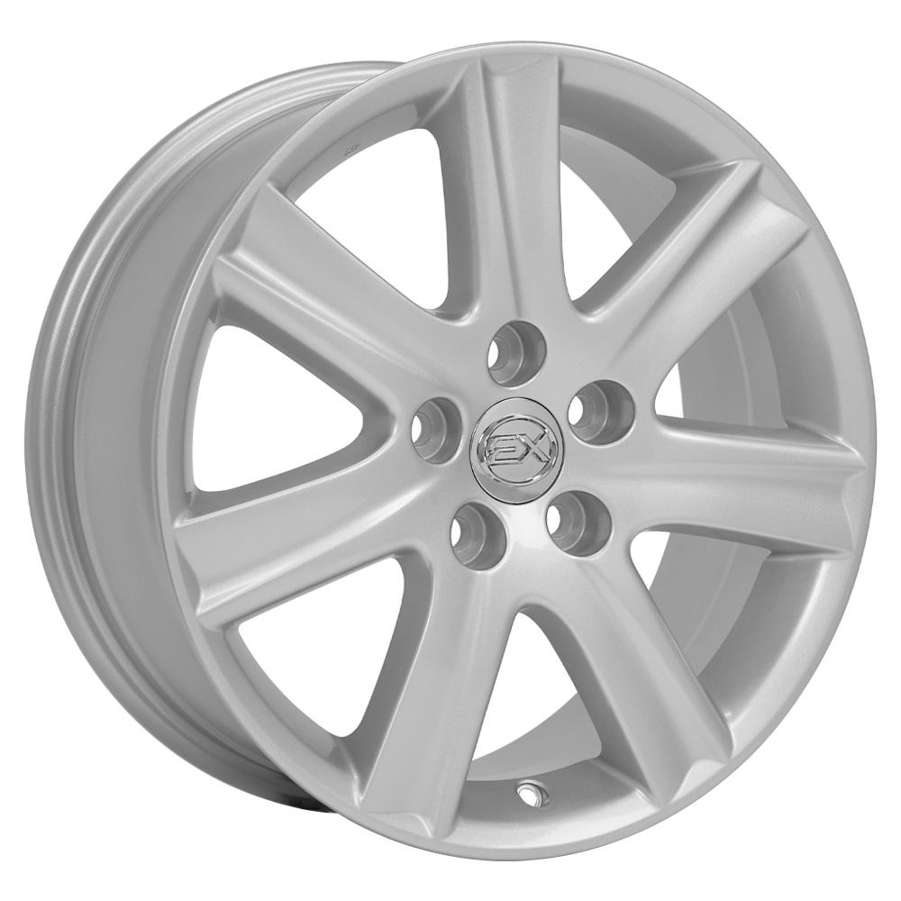 17" Replica Wheel LX12 Fits Lexus ES 17x7 Silver Wheel