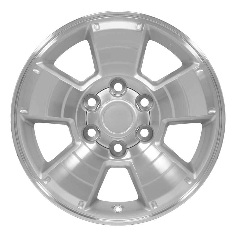 17" Replica Wheel TY09 Fits Toyota 4Runner 17x7.5 Silver Wheel