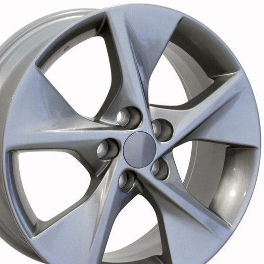 18" Replica Wheel TY12 Fits Toyota Camry 18x7.5 Gunmetal Wheel