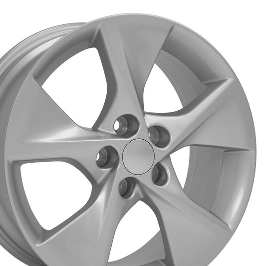 18" Replica Wheel TY12 Fits Toyota Camry 18x7.5 Silver Wheel