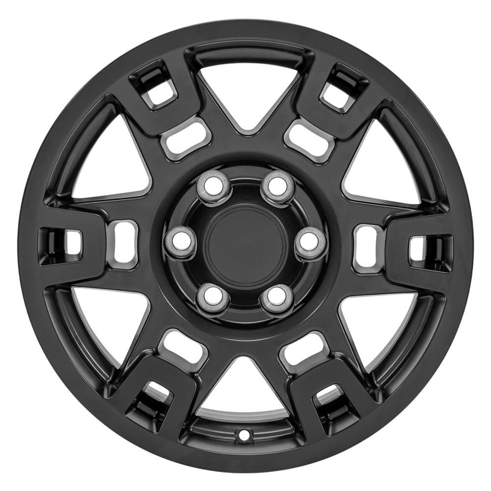 17" Replica Wheel TY16B Fits Toyota 4Runner 17x7 Matte Black Wheel