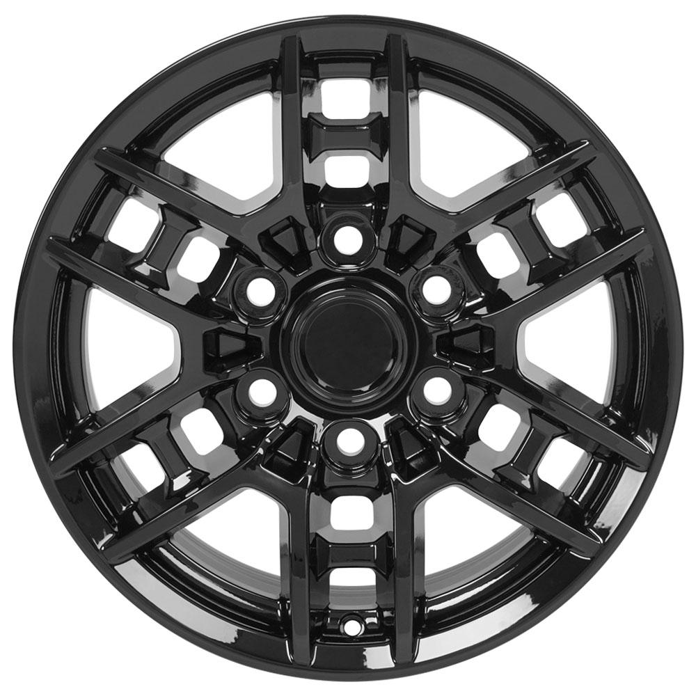 16" Replica Wheel TY17 Fits Toyota Tacoma TRD 16x7 Gloss Black Wheel