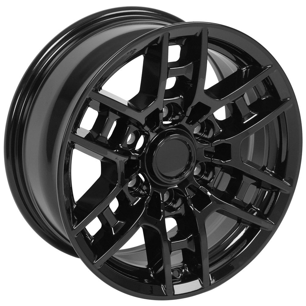 16 Inch Gloss Black Tacoma TRD Style Toyota Replica Wheel