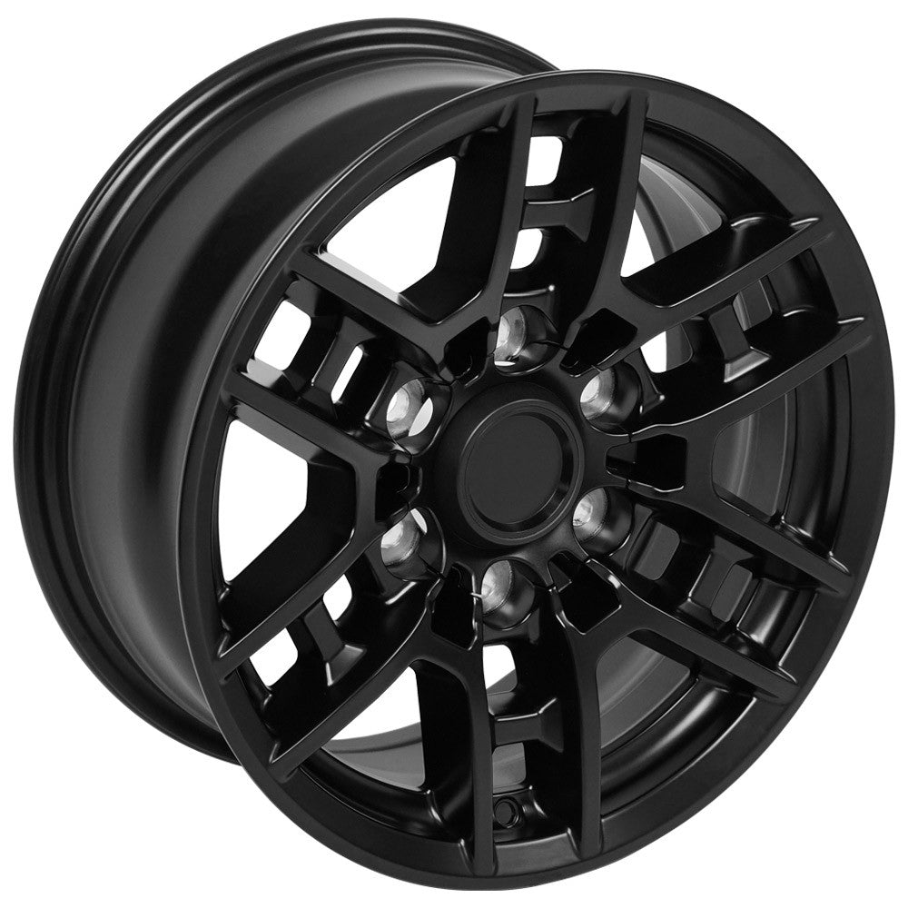 16 Inch Satin Black Tacoma TRD Style Toyota Replica Wheel