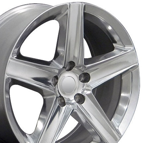 20" Replica Wheel JP06 Fits Jeep Grand Cherokee 20x9 Polished Wheel