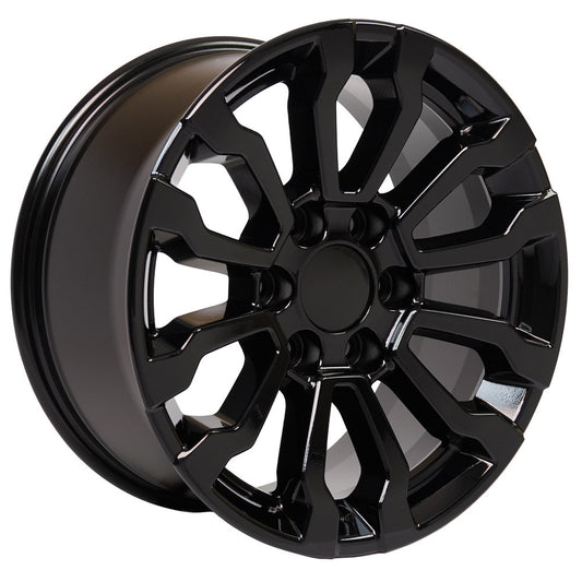 18 Inch Gloss Black AT4 Style GM Replica Wheel