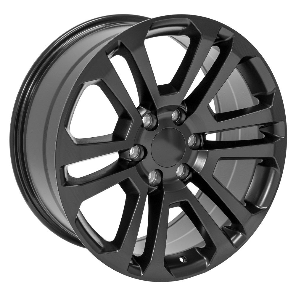 20 Inch Satin Black Split Spoke GM Replica Wheel