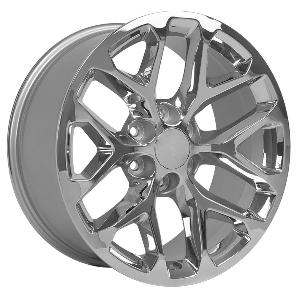 20 Inch Chrome Snowflake GM Replica Wheel