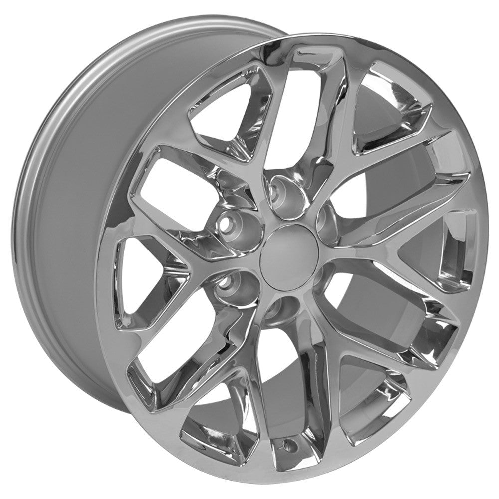 20 Inch Chrome Snowflake GM Replica Wheel