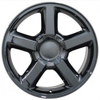 22 Inch Gloss Black Old Style LTZ GM Replica Wheel