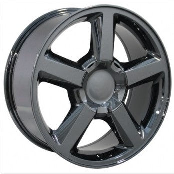 20 Inch Gloss Black Old Style LTZ GM Replica Wheel