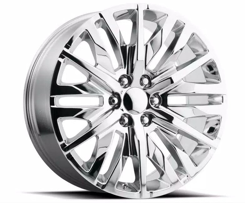 22 Inch Chrome Multi Spoke GM Replica Wheel