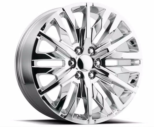 22 Inch Chrome Multi Spoke GM Replica Wheel