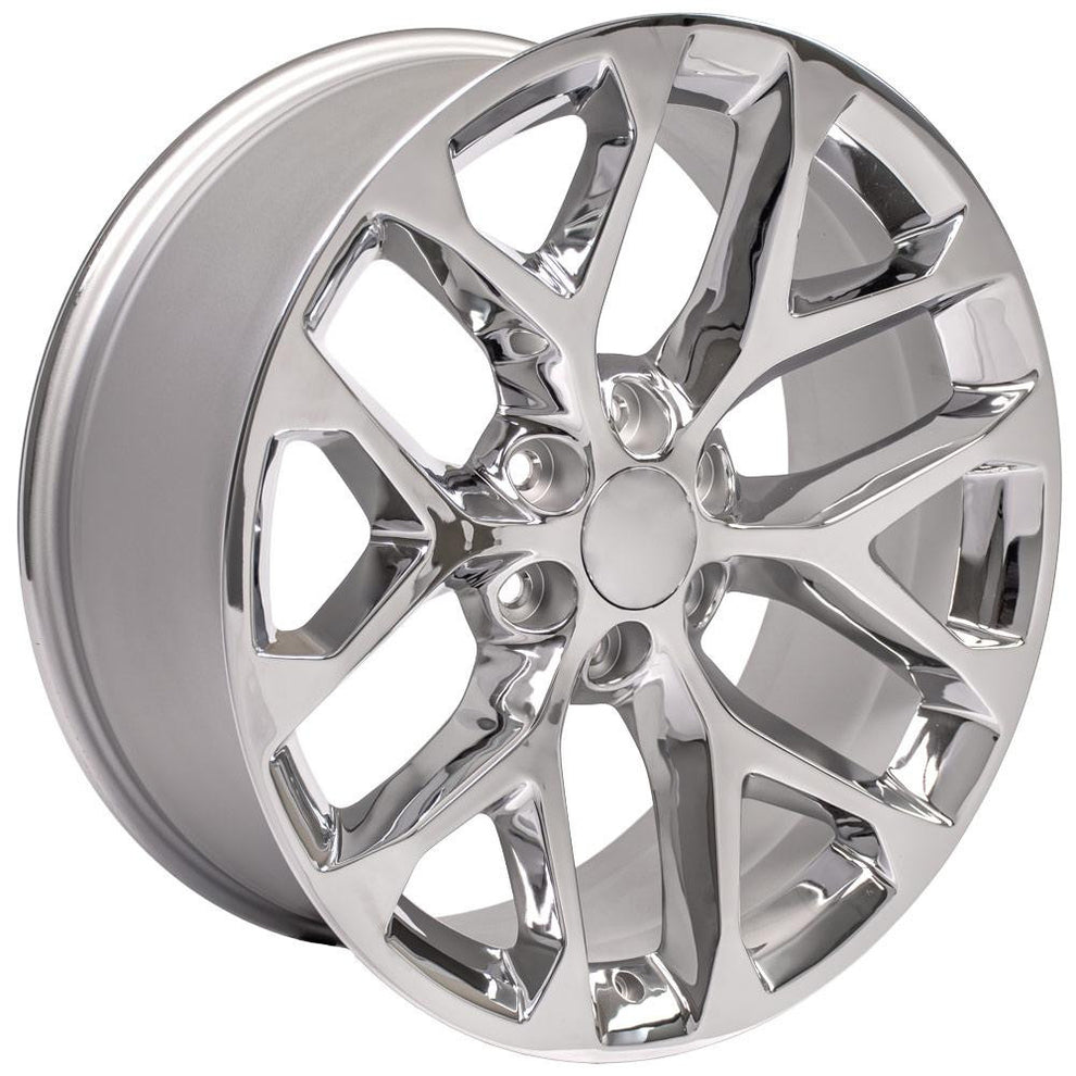 22 Inch Chrome Snowflake GM Replica Wheel – Wheels4Trucks
