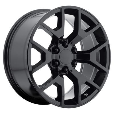 20 Inch Gloss Black Honeycomb GM Replica Wheel