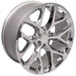 24 Inch Chrome Snowflake GM Replica Wheel