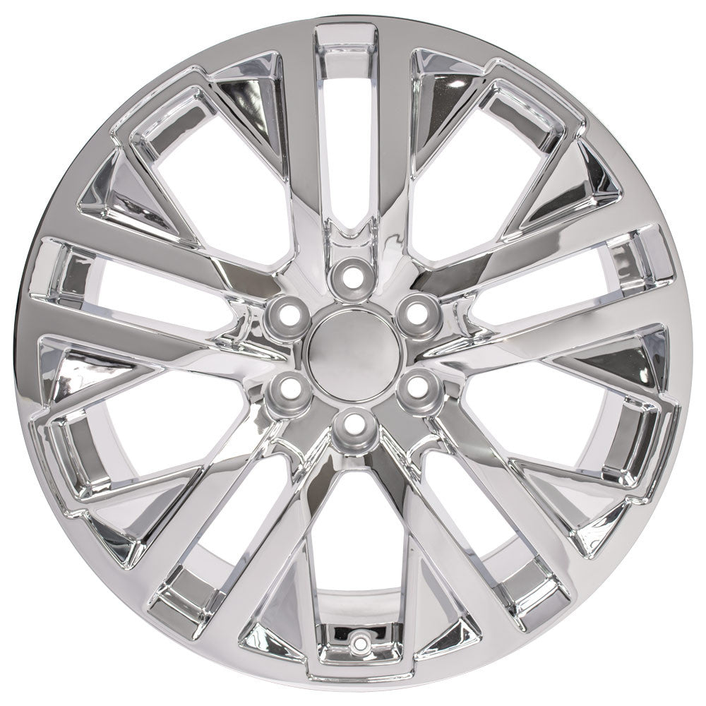 22 Inch Chrome Next Gen Sierra GM Replica Wheel