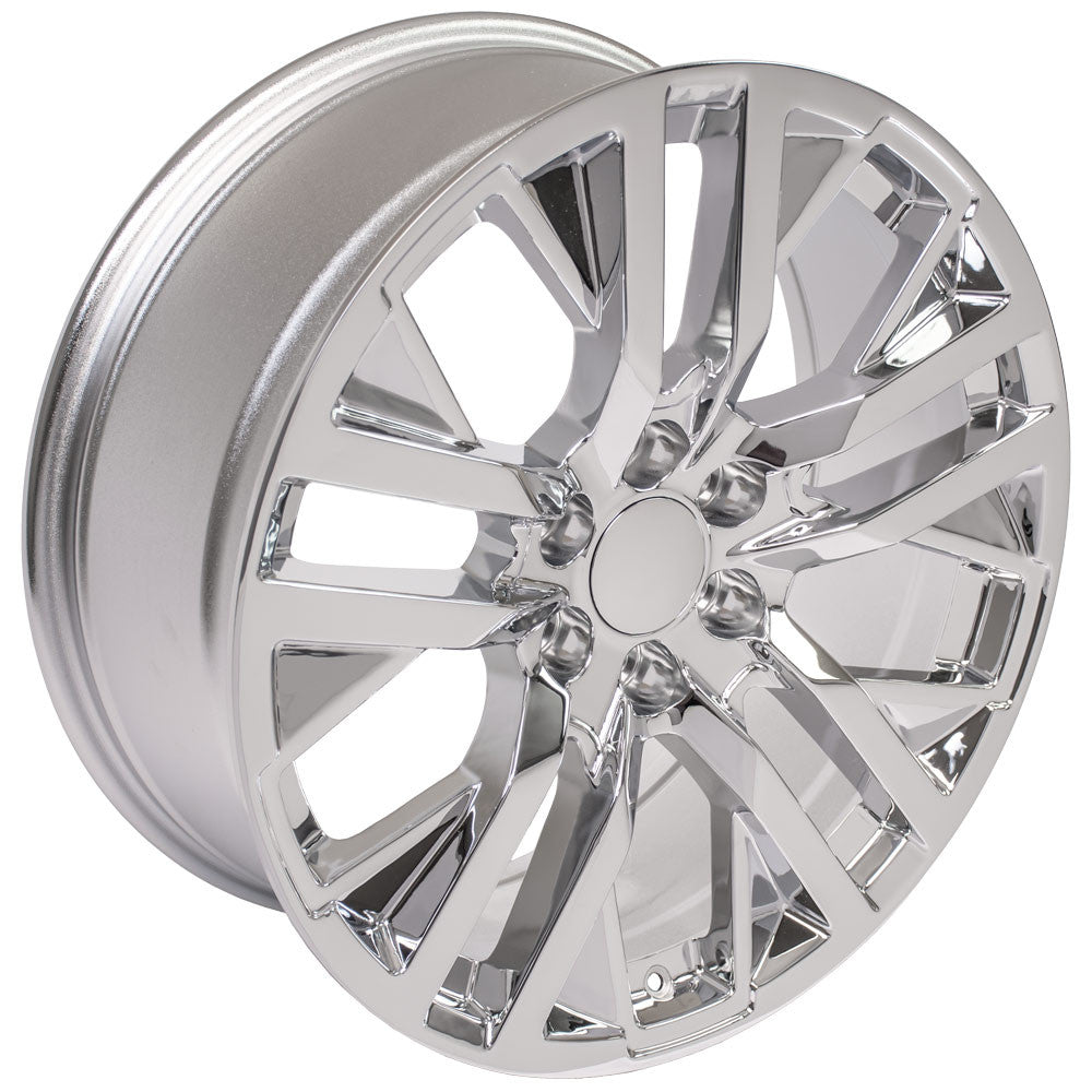 22 Inch Chrome Next Gen Sierra GM Replica Wheel