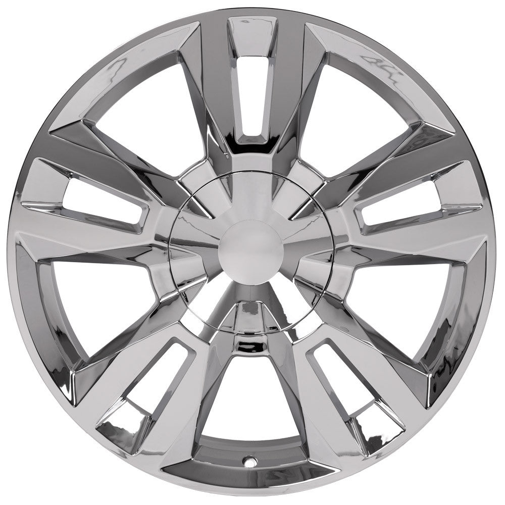 22 Inch Chrome RST Style Split Spoke GM Replica Wheel