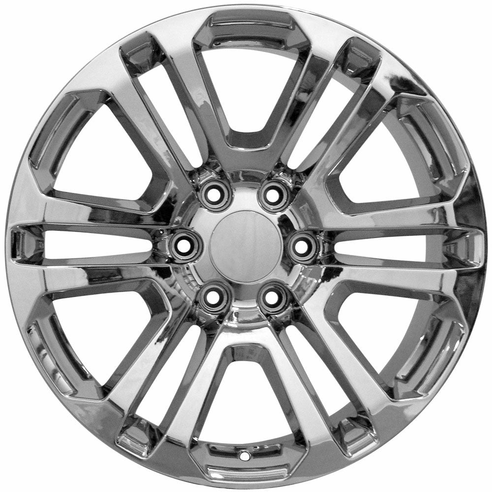 22 Inch Chrome Split Spoke GM Replica Wheel
