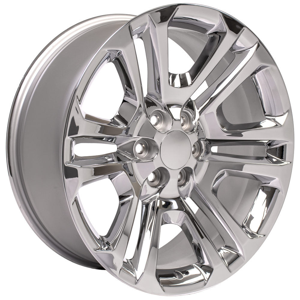 22 Inch Chrome Split Spoke GM Replica Wheel