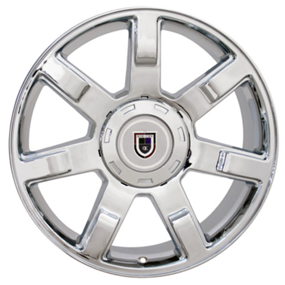 22 Inch Chrome Escalade Big Cap Replica GM Replica Wheel