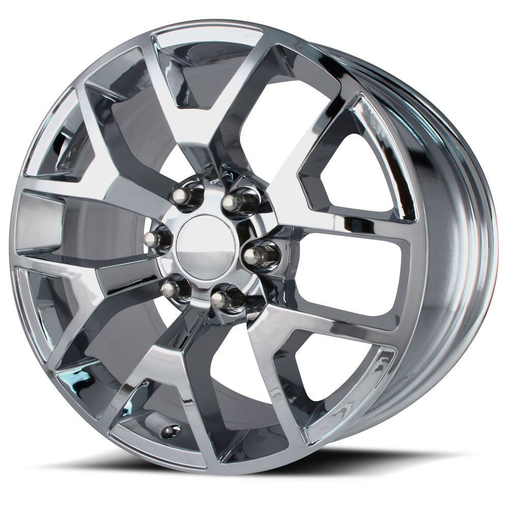 24 Inch Chrome Honeycomb GM Replica Wheel