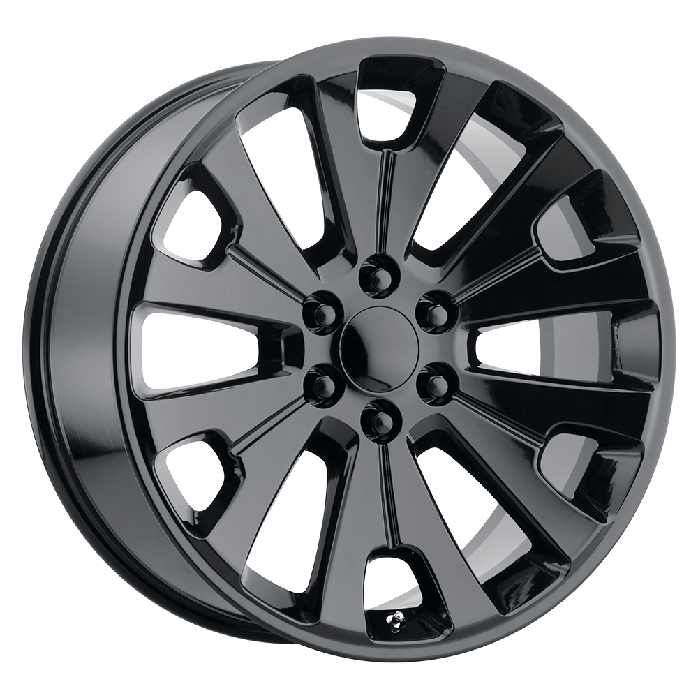 24 Inch Gloss Black Open Spoke GM Replica Wheel