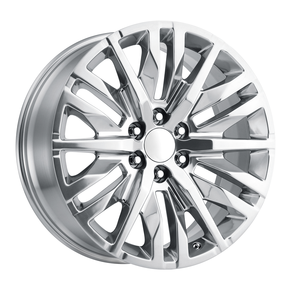 22 Inch Polished Multi Spoke GM Replica Wheel