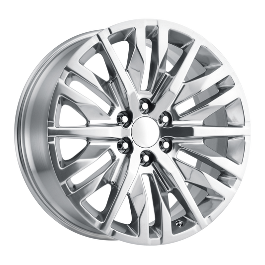 22 Inch Polished Multi Spoke GM Replica Wheel