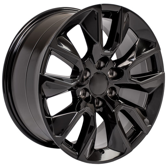 20 Inch Gloss Black RST Style GM Replica Wheel