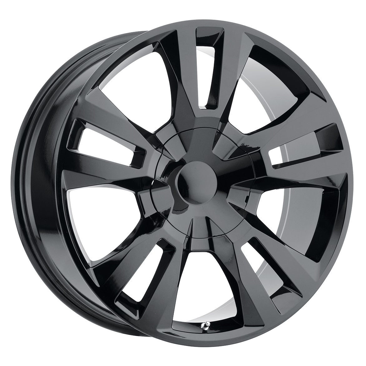 24 Inch Gloss Black RST Style Split Spoke GM Replica Wheel